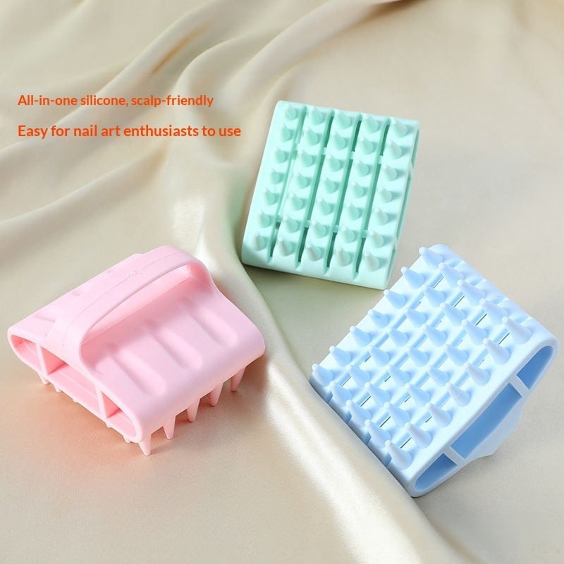Silicone Scalp Massage Shampoo - огляд і ціна Hair Care Products